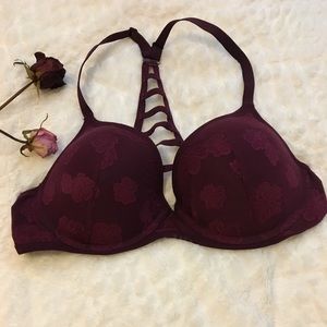 Burgundy Victoria’s Secret Bra